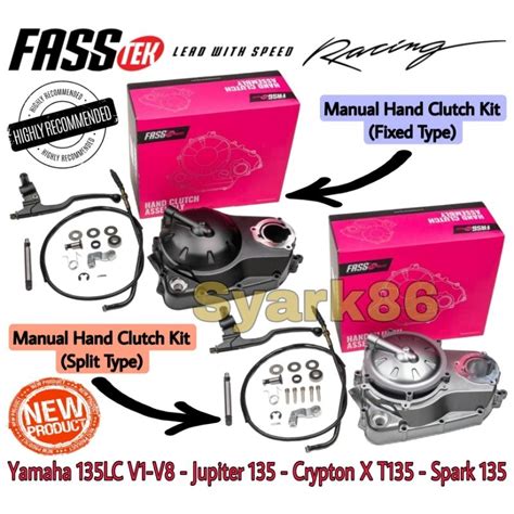 100 ORIGINAL FASSTEK ECO Manual Hand Clutch Kit Hyper Carbon Disc