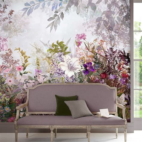 Fantasy Floral Bloom Bespoke Mural Rincon Casero