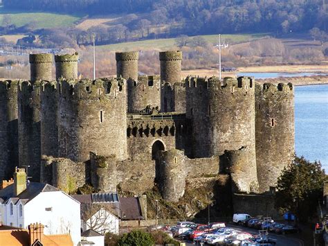 PHOTO CONWY CASTLE THE SOUTH WEST CORNER OF THE CONWY 45 OFF