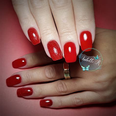 Red Sns Nails Product Details Ds15 And Hc8 Sns Snsnails Isabeller