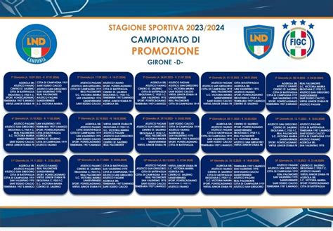 Promozione Campania 2023 24 Ecco I Calendari Completi Della Nuova