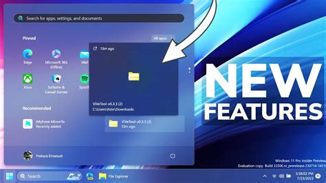 How To Enable New Hidden Features In Windows New Start Menu