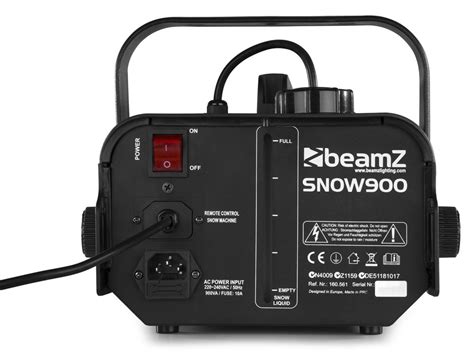 Machine Neige Beamz Snow Pour Planetsono