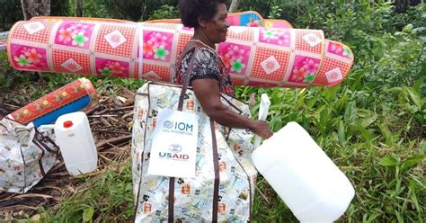 IOM Completes Delivery of Aid to Mt. Ulawun Volcano Affected | Papua ...