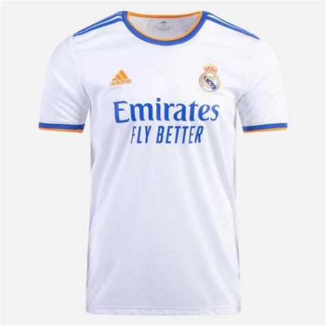 Maglie Da Calcio Real Madrid Prima 2021 22 Manica Corta Maglie