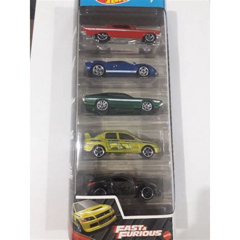 Hot Wheels Pack Velozes E Furiosos Fast And Furious Shopee Brasil