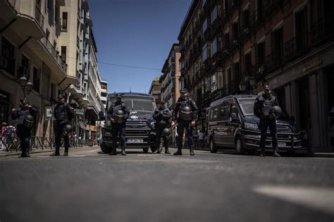 Así ha recorrido el centro de Madrid la manifestación contra la OTAN y