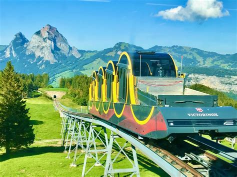 Stoos Bahn Steilste Standseilbahn Der Welt