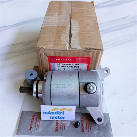 Jual Dinamo Starter Honda Megapro New Mono Verza Thailand KYE Asli