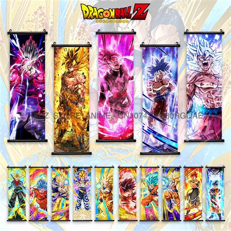 Dragon Ball Z Anime Poster D Coration D Int Rieur Goku Super Saisuperb