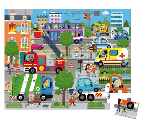 Puzzle City Jigsaw Puzzle | Poppy Dog Gifts