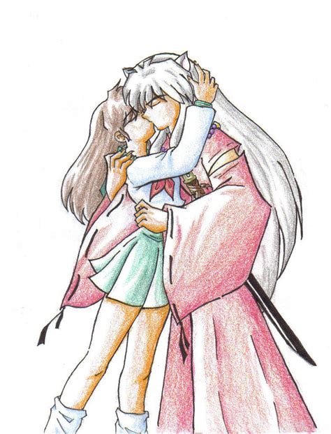 Inuyasha X Kagome Kanshi Kiss By Osuwari FanClub On DeviantArt