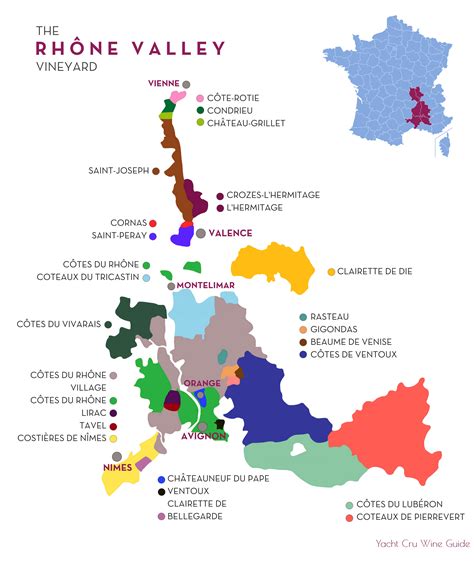 France Yacht Cru Wine Guide