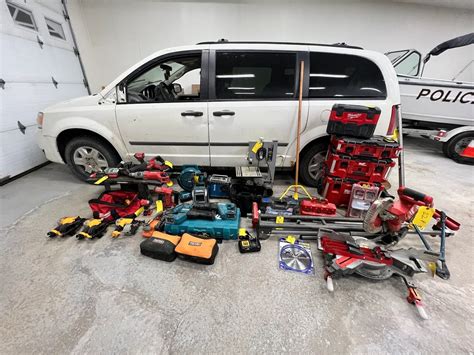 Three People Charged After Stolen Tools Recovered Quinte News