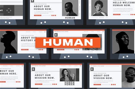 item human powerpoint template  axelartstudio shared  gds