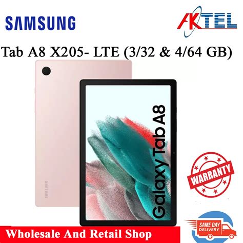 Samsung Tab A X Lte G Version Gb Bnib Size