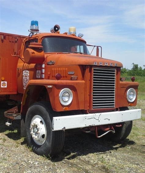 1975 Dodge T80 800 Fire Truck Old Dodge Trucks Fire Trucks Fire