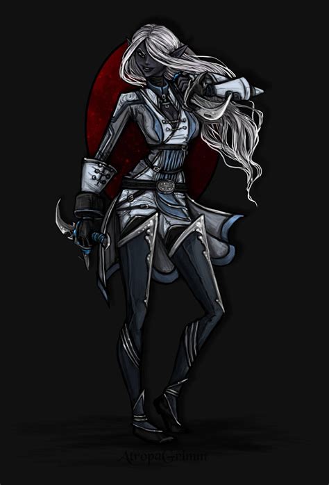 Blade Dancer By Atropagrimm On Deviantart Blade Dancer Dark Elf