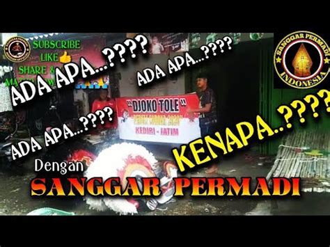 Djoko Tole Datang Ke Sanggar Permadi Youtube