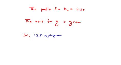 Solvedexpress The Following Si Units In Symbol Form Millipascal