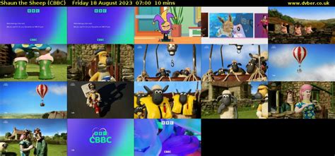 Shaun The Sheep Cbbc 2023 08 18 0700