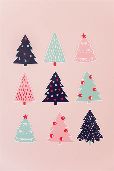 Free printable christmas tree gift tags – Artofit