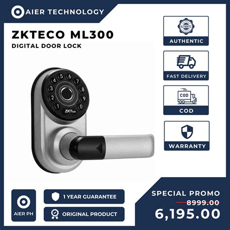 ZKTeco Security Smart Lock Digital Door Lock System With APP Bluetooth