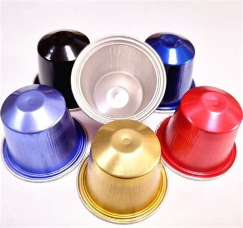 Colorful Aluminum Nespresso Coffee Capsule China Coffee Capsule And