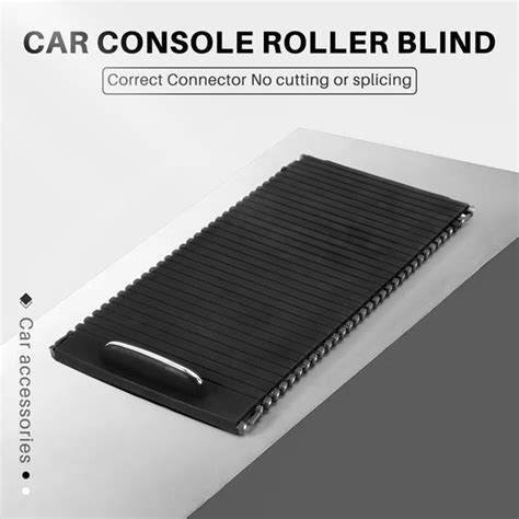 Car Inner Indoor Centre Console Roller Blind Cover For Mercedes C Calss