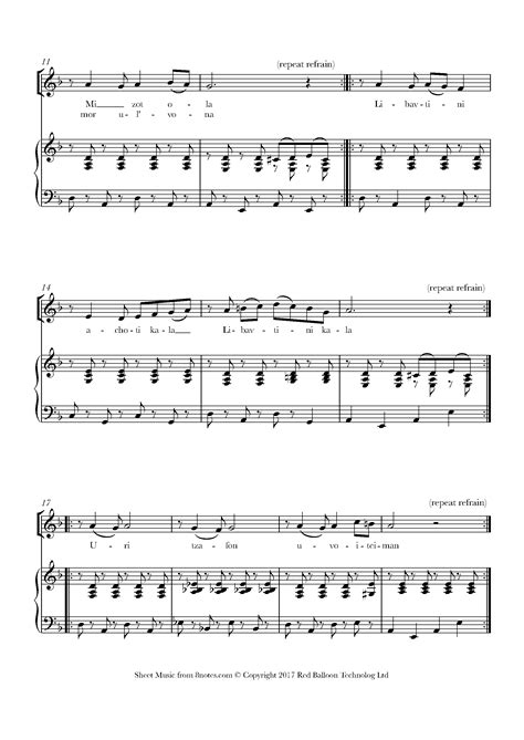 Dodi Li Sheet Music For Choir