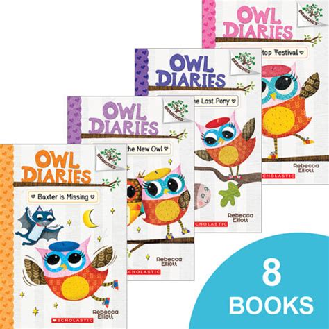 Owl Diaries 8-Pack by Rebecca Elliott (Book Pack) | Scholastic Book Clubs