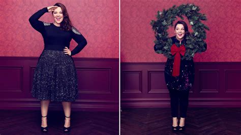 Melissa McCarthy looks amazing in holiday campaign for new Seven7 ...