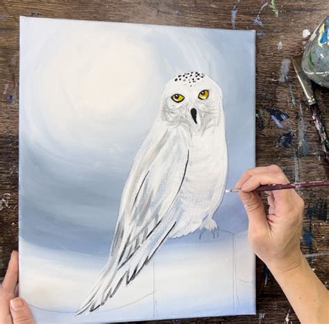 Owl Painting - Acrylic Online Tutorial