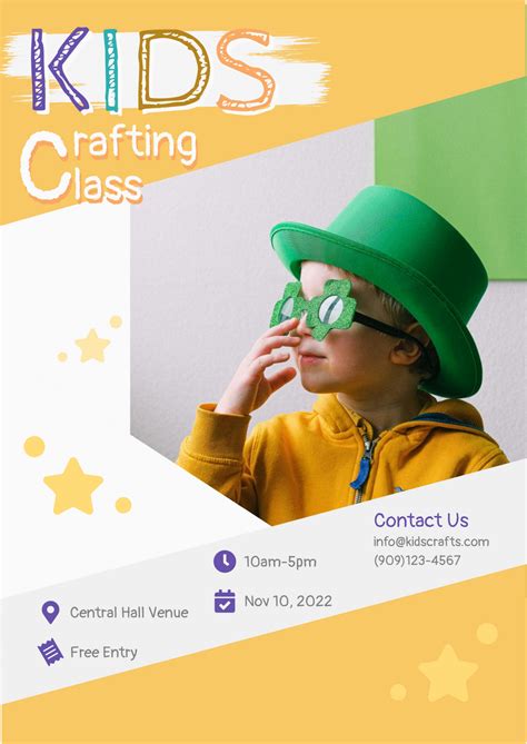 Poster Template For Kids