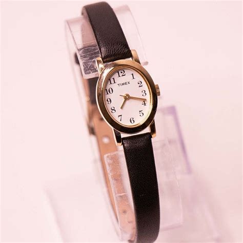 Gold Tone Oval Timex Watch For Women Ladies Timex Watches Vintage Radar