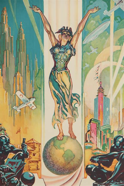 Chicago World's Fair Poster by Glenn C. Sheffer "A Century of Progress ...