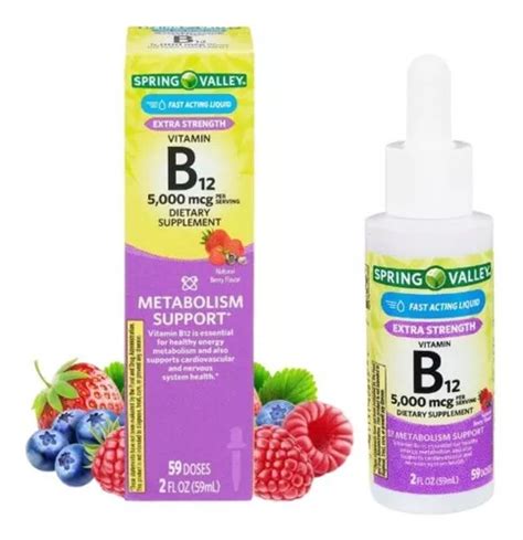 Sistema de dose de vitamina B12 líquida sublingual 5000 mcg 59 em