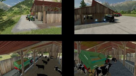 Modern Free Range Cattle Barn V1 0 FS22 Mod Farming Simulator 22 Mod