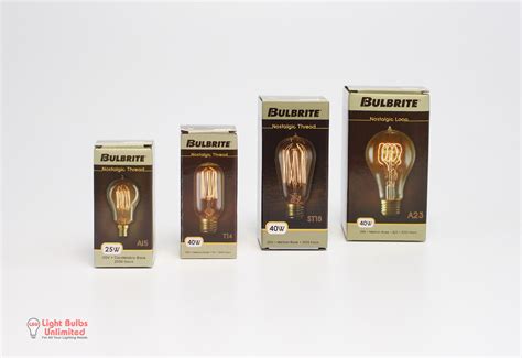 Vintage Light Bulbs - In-store Products - Light Bulbs Unlimited