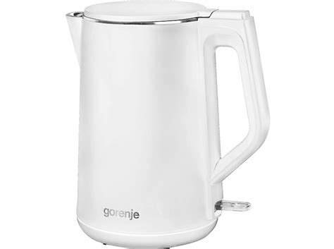 GORENJE K15DWW Wasserkocher, Weiß | MediaMarkt