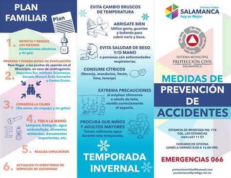 Folleto De Prevencion De Accidentes Folleto De Protecci 243 N Civil Entidadesfederativas Hacer