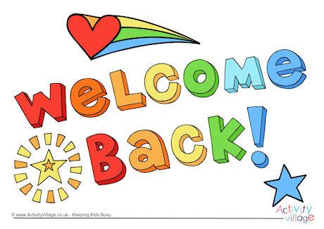 Welcome Back Poster