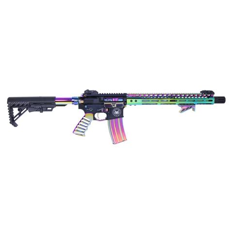 AR 15 AirLite Series Complete Furniture Set Rainbow PVD Coated