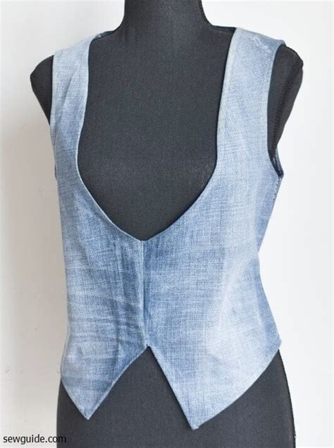 Make A Simple Vest Free Pattern SewGuide