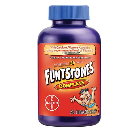 Flintstones Gummy Vitamins Nutrition Facts | Besto Blog