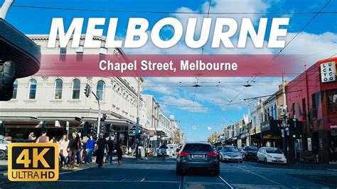 Chapel Street Melbourne An Iconic Shopping Strip Youtube