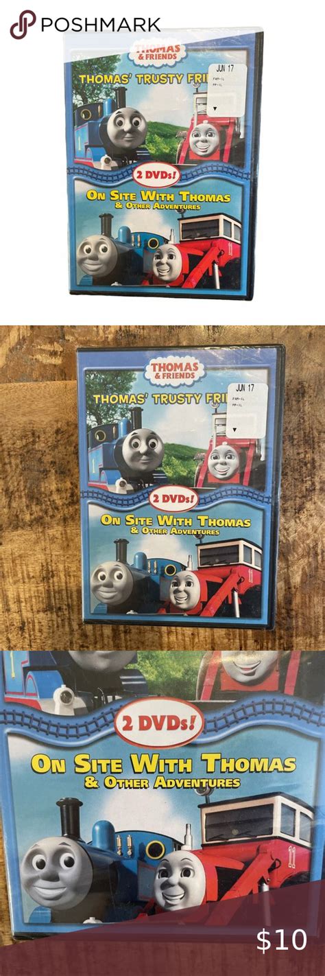 Thomas & Friends Thomas' Trusty Friends / On Site with Thomas DVD NEW ...