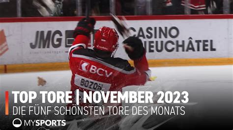 Top Tore Des Monats November National League Youtube