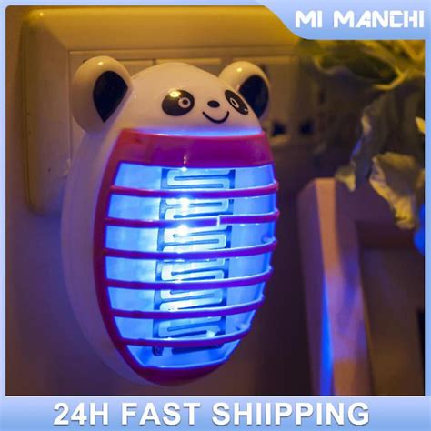 New Cute Mosquito Killer Lamps Led Socket Electric Mosquito Fly Bug Insect Trap Killer Zapper