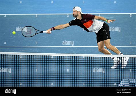 Brisbane Australia 07th Jan 2024 Grigor Dimitrov Of Bulgaria In